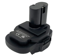 Adaptateur de batterie au lithium 20V vers batterie au nickel 18V, adaptateur d'outil électrique à haute compatibilité, convertisseur de batterie de remplacement