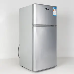 Компактный холодильник CN 138, дешевые мини-холодильники, двойная дверь