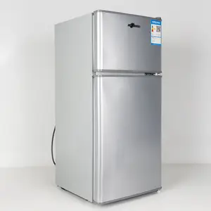 Refrigerador compacto CN 138, Mini nevera de doble puerta, barata