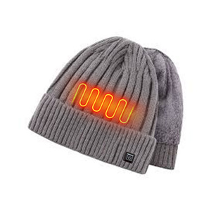 USA Taille Chapeau Chauffant Électrique À La Mode Hommes/Femmes Chaleur Réactive Chapeaux Chauffé Crâne Bonnet Épaissir Heizhut pour Randonnée Voyage - Product Image 1