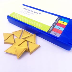 Hoja de carburo <span class=keywords><strong>TPER</strong></span> TPER160304 Inserto de fresado de carburo sólido indexable TPKR16 Torno CNC Mlling Herramientas - Product Image 1