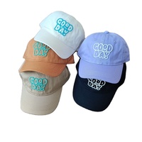Venta al por mayor Unisex Niños Sombrero Primavera y Otoño Verano Gorra Moda Nueva All-match Niños y Niñas Gorra de béisbol