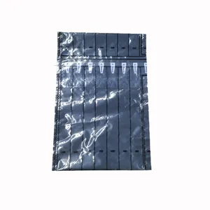 Factory protective packaging eco friendly air column cushion bag with black color for toner cartridge