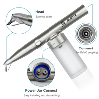 Pistolet de sablage dentaire AI-AP3, oxyde d'aluminium, polisseur à air abrasif avec raccord K/N et système de pulvérisation d'eau externe