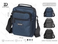 Borsa da uomo con cerniera a quattro strati in nylon minimalista per uso quotidiano - Product Image 1