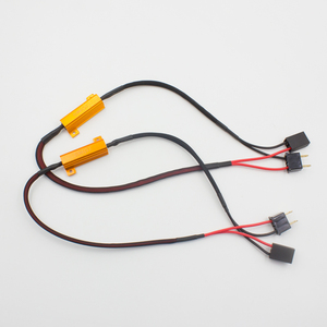 12V 50 Wát 6ohm 6rj H7 <span class=keywords><strong>LED</strong></span> tải điện trở H11 H8 H9 9006 9005 H7 đèn xe Xenon bóng đèn CANBUS giải mã cho H7 Đèn pha <span class=keywords><strong>Led</strong></span> Đèn Pha - Product Image 6