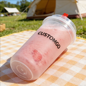 Vaso de Plástico Esmerilado al por Mayor para Café y Bebidas Congeladas, Vaso Medidor de 20ml para Café - Product Image 5