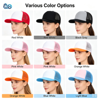 Gorra de Verano de Malla con Visera Plana al por Mayor, Gorra Deportiva Casual para Exteriores con Logotipo Personalizado Bordado, Estilo Hip Hop