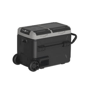 Réfrigérateur portable 12V à commande par application, compresseur, double zone, design sportif, avec roues et panier, pour utilisation en voiture - Product Image 5