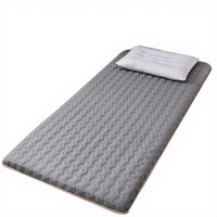 Cubrecolchón Transpirable y Lavable, Acolchado, Grueso, Plegable, Suave, Tamaño Queen