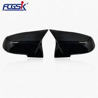 2 Pièces Coques de Rétroviseurs Latéraux Noires pour BMW Série 1 2 3 4 X M 220i 328i 420i F20 F21 F22 F23 F30 F32 F33 F36 X1