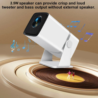Nouveauté - Projecteur LCD portable certifié CE/FCC 150 ANSI Lumens, prise en charge de la résolution 1080P, Android 11 |   Visuels époustouflants pour le home cinéma