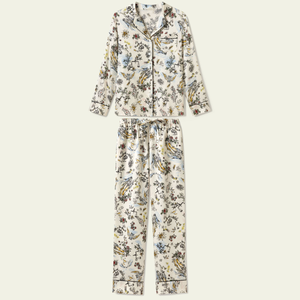 Ensemble <span class=keywords><strong>de</strong></span> pyjamas 2 pièces pour femme, motif imprimé, manches longues et <span class=keywords><strong>pantalon</strong></span>, vêtements d'intérieur doux pour femme - Product Image 1