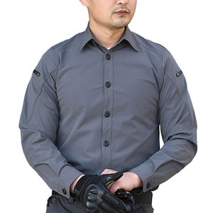 जापानी ऑस्ट्रियन ऊन प्लस आकार थोक सस्ते लंबी आस्तीन पुरुषों के सूट शर्ट व्यवसाय पेशेवर टर्टलनेक आकस्मिक कपड़े - Product Image 4