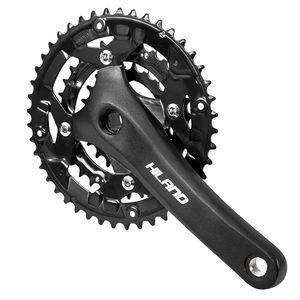 Pédalier de VTT JOYSUN en alliage d'aluminium 6061-T6, manivelle 170 mm, plateaux 22T/32T/44T, BCD 104 mm, boîtier de pédalier noir - Product Image 5
