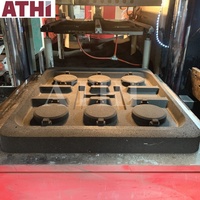Machine de moulage automatique horizontale sans fioritures avec ligne de récupération du sable