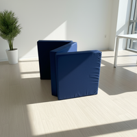 Colchón Plegable de Espuma de Dureza Media Moderna, Colchoneta Gruesa Impermeable para Hospitales, Adecuada para Viajes y Caravanas