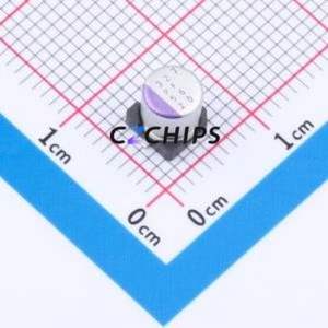 20SVPF56MX ตัวเก็บประจุแบบแข็ง SMD, D5xL6 มม. ( ความจุ: 56uF ) ( ความแม่นยำ: 20% แรงดันไฟฟ้าที่กำหนด: 20V ) - Product Image 1
