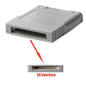 Adaptateur convertisseur de lecteur de <span class=keywords><strong>carte</strong></span> mémoire <span class=keywords><strong>SD</strong></span> de jeu SYY de haute qualité pour <span class=keywords><strong>Wii</strong></span> Gamecube NGC, testé à 100 %, couleurs assorties - Product Image 3