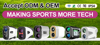 Outil de mesure à distance de golf portable OEM Télémètre de golf 600m Télémètre laser 650yard