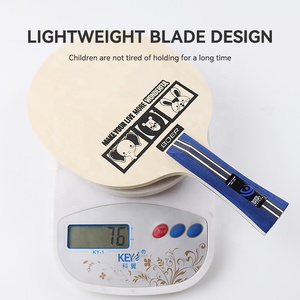 Boer Professional Kid Training <span class=keywords><strong>Ping</strong></span> <span class=keywords><strong>Pong</strong></span> <span class=keywords><strong>Raquette</strong></span> 5ply Lame <span class=keywords><strong>de</strong></span> tennis <span class=keywords><strong>de</strong></span> table - Product Image 4