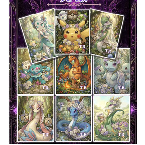 YQ Pokemoned Fantasy Dream Tear-off Tabs Wholesale Display Wonderful Hot Selling Gifts for Kids Fan Art Board Games Blind Boxes - Product Image 5