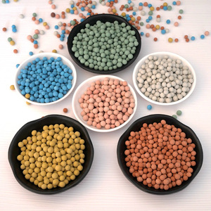 Bolas de Filtro Cerámicas de Alta Porosidad para Purificador de <span class=keywords><strong>Agua</strong></span> y Piedras Decorativas para Jardín |   Piedras de Arcilla Ecológicas para Plantas - Product Image 1