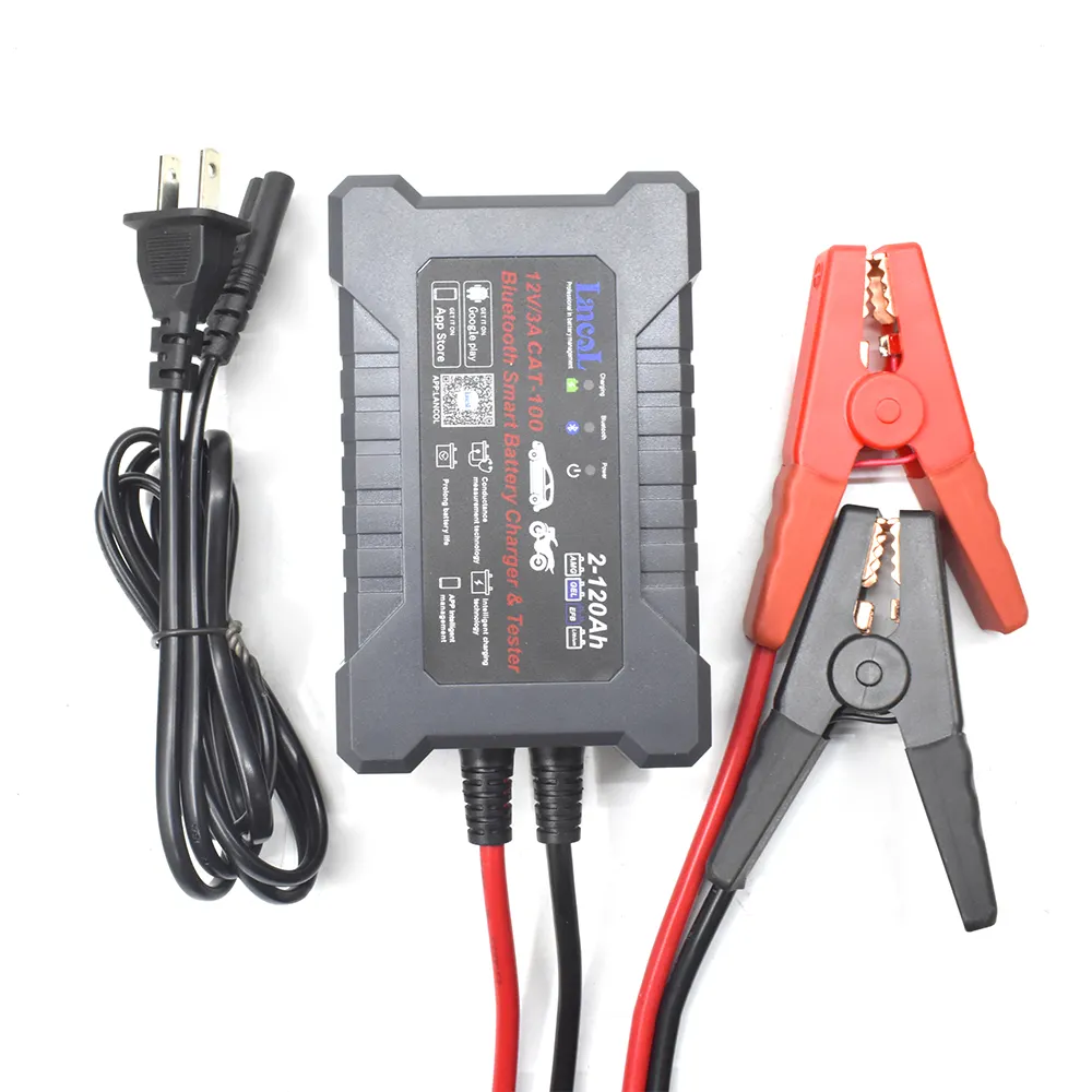 Lancol CAT-100 BTH Battery tester with charger 12V 3A car battery chargers