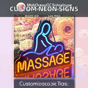 Enseigne publicitaire néon personnalisée avec logo, faible MOQ, IP65, lumières LED en acrylique, livraison directe depuis un fabricant sur mesure - Product Image 4
