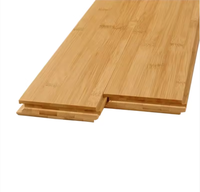 Plancher et lames d'escalier en bambou contrecollé horizontal avec surface légèrement carbonisée, garantie 1 an