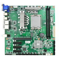 Motherboard Baru Eip ECB-MH61Intel H610 LGA 1700 M ATX untuk CPU Generasi ke-12/13/14, Dual DDR4 64GB, SATA PCIe NVMe, Stabil 24/7