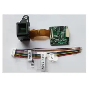 0.39inch micro display with high resolution CVBS controller board for viewfinder, night vision, video glasses etc.