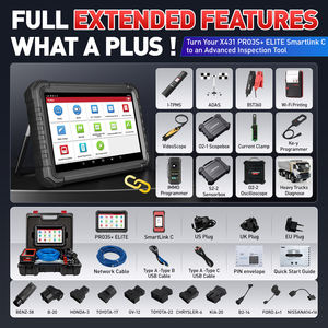 Starten Sie das X431 PRO3S ELITE J2534 Programmier tool Online-Codierung Vollständige System unterstützung Topologie Bidirektion ales Auto diagnose tool - Product Image 6