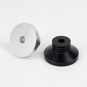 Pieds d'isolation pour tourne-disque en aluminium usiné CNC sur mesure, anodisés, anti-choc pour lecteur de disques vinyles HiFi - Product Image 4