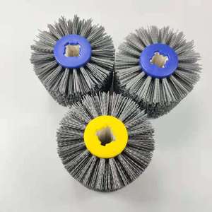 <span class=keywords><strong>Brosse</strong></span> de polissage de tréfilage abrasive de brunissage de tambour de roue de haute qualité - Product Image 1