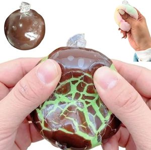 Juguete Antiestrés de Bolas Crujientes Hechas a Mano, Juguete de Compresión de Rebote Lento, Juguete Sensorial para Aliviar el Estrés - Product Image 1