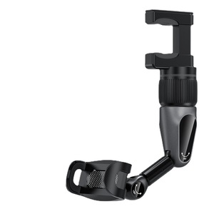 Universal <b>Car</b> Phone Holder Rearview Mirror <b>Clip</b> Rotating Mount Dashboard Desktop Stand Multifunctional ABS Material - Product Image 1