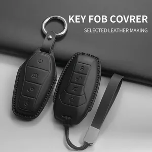 เคสกุญแจรีโมทรถยนต์สำหรับ Byd Song Plus Atto 3 Han Ev Tang Dm Qin Seal Dolphin กุญแจรีโมทแบบไร้กุญแจ อุปกรณ์ตกแต่งรถยนต์ - Product Image 4