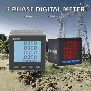 Medidor de Energía Multifunción Trifásico LCD/LED RS485 para Medidor Inteligente, Clase de Precisión 0.5, Uso Industrial y Doméstico, <span class=keywords><strong>Newlink</strong></span> - Product Image 2