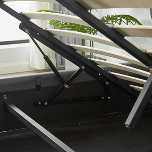 Cabecera <span class=keywords><strong>de</strong></span> <span class=keywords><strong>Cama</strong></span> Moderna, Gruesa y Suave, con Esponja, Tapizada en Cuero, con Espacio <span class=keywords><strong>de</strong></span> Almacenamiento - Product Image 6