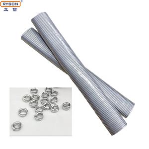 Agrafes de meubles professionnelles Clips de cages à poulet fil galvanisé 15GA 1/2 "C24 anneau de porc SC-6 clous - Product Image 2