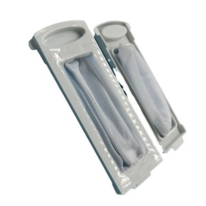 Washing Machine Filter <b>Basket</b> Round <b>Plastic</b> Detachable Reusable For Bathroom Cleaning Supplies Storage <b>Baskets</b> Accessories - Product Image 2