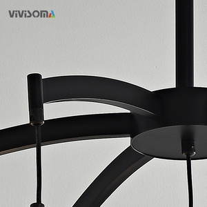 Lampe suspendue en cristal moderne de luxe DPL38006, <span class=keywords><strong>luminaire</strong></span> suspendu transparent pour la décoration du plafond des restaurants - Product Image 5