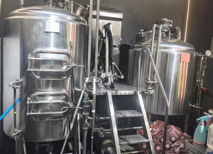 Vente à prix réduit d'équipement de brassage de bière artisanale de 500 litres avec 2 cuves de brassage et 5 cuves de fermentation, système de brassage - Product Image 5