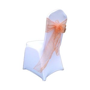 Lazo de Chifón para Decoración de Sillas en Banquetes de Boda u Hoteles - Product Image 1