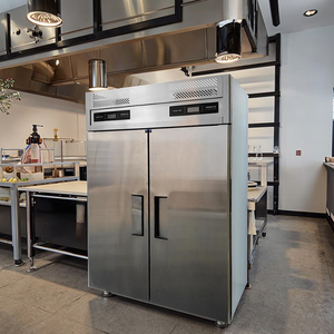 Équipement de Réfrigération Professionnel <span class=keywords><strong>Congélateur</strong></span> en Acier Inoxydable <span class=keywords><strong>Réfrigérateur</strong></span> Vertical Grande Capacité pour Restaurant - Product Image 1