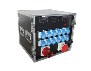 12 channel Main input & output 63A power supply audio equipment 3 phase power distribution for pro audio