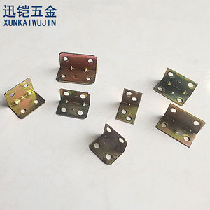 Équerre d'angle Xunkai Wujin en acier laminé à froid de 3 mm d'épaisseur, en forme de L, pour quincaillerie de meubles - Product Image 1