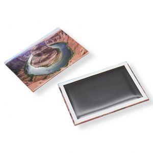 Aimants de réfrigérateur en étain personnalisés OEM, impression photo personnalisée, magnétiques pour cadeaux promotionnels - Product Image 4