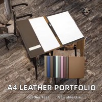 Carpeta de Archivo Multifuncional A4 Personalizada con Impresión UV, Cuaderno Grabable por Láser con Bolsillos para Archivar